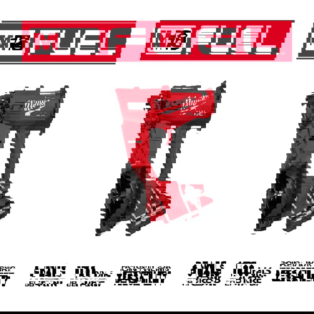 Cordless Nailers; Fastener Type: Roofing Nailer ; Voltage: 18.00 ; Nailer Type: Roofing Nailer ; Nail Diameter (Gauge): 0.12 ; Nail Length: 1.75 in ; Battery Included: Yes